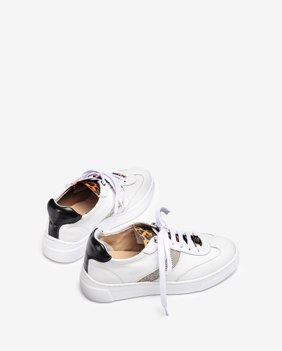 Chaussures de sport à ornements latéraux Unisa pour femme - Blanc / Cann