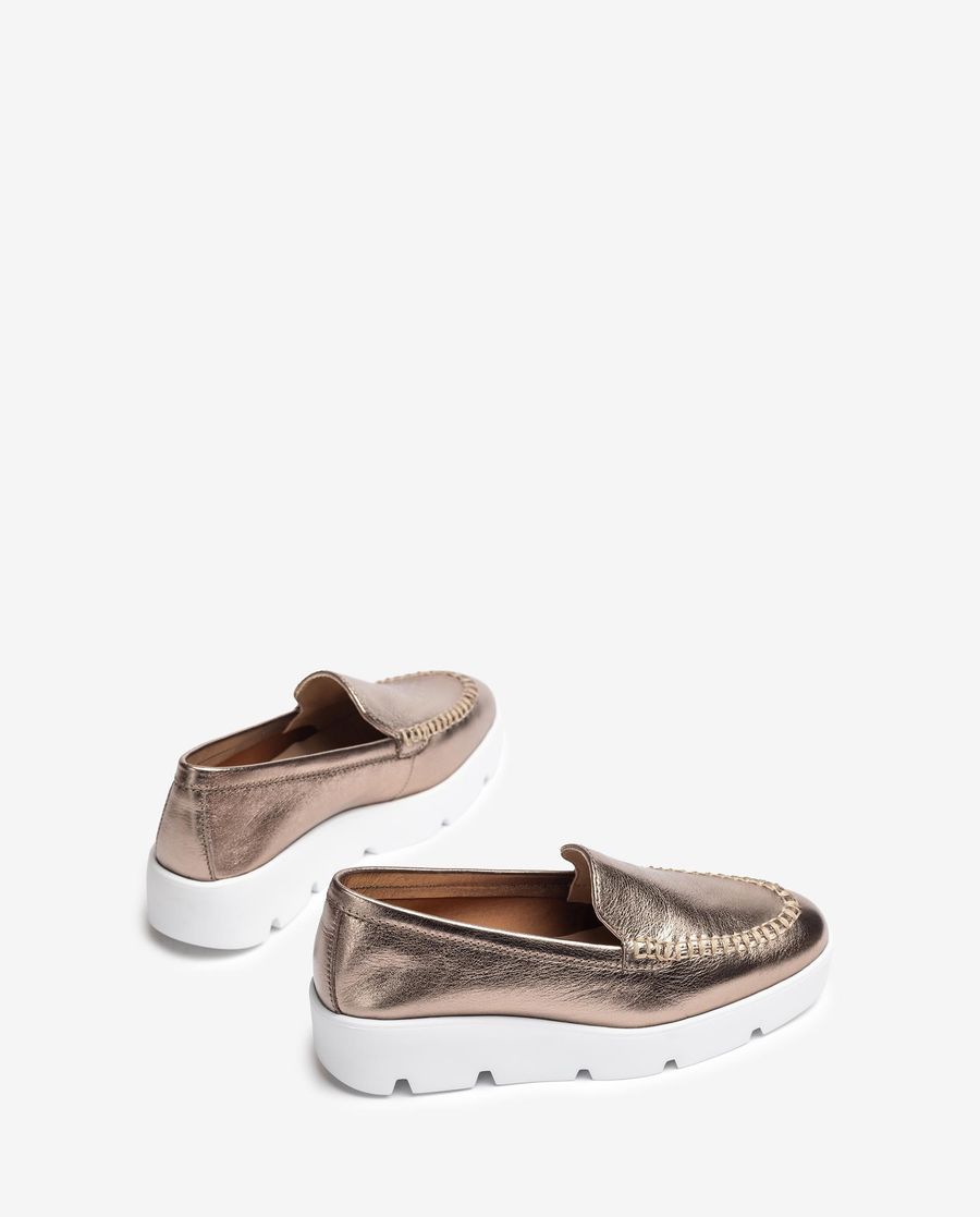 Mocassins à plateforme pour femme Unisa - Bronze