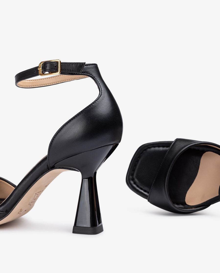 Sandales à bride arrière Unisa pour femme - Noir