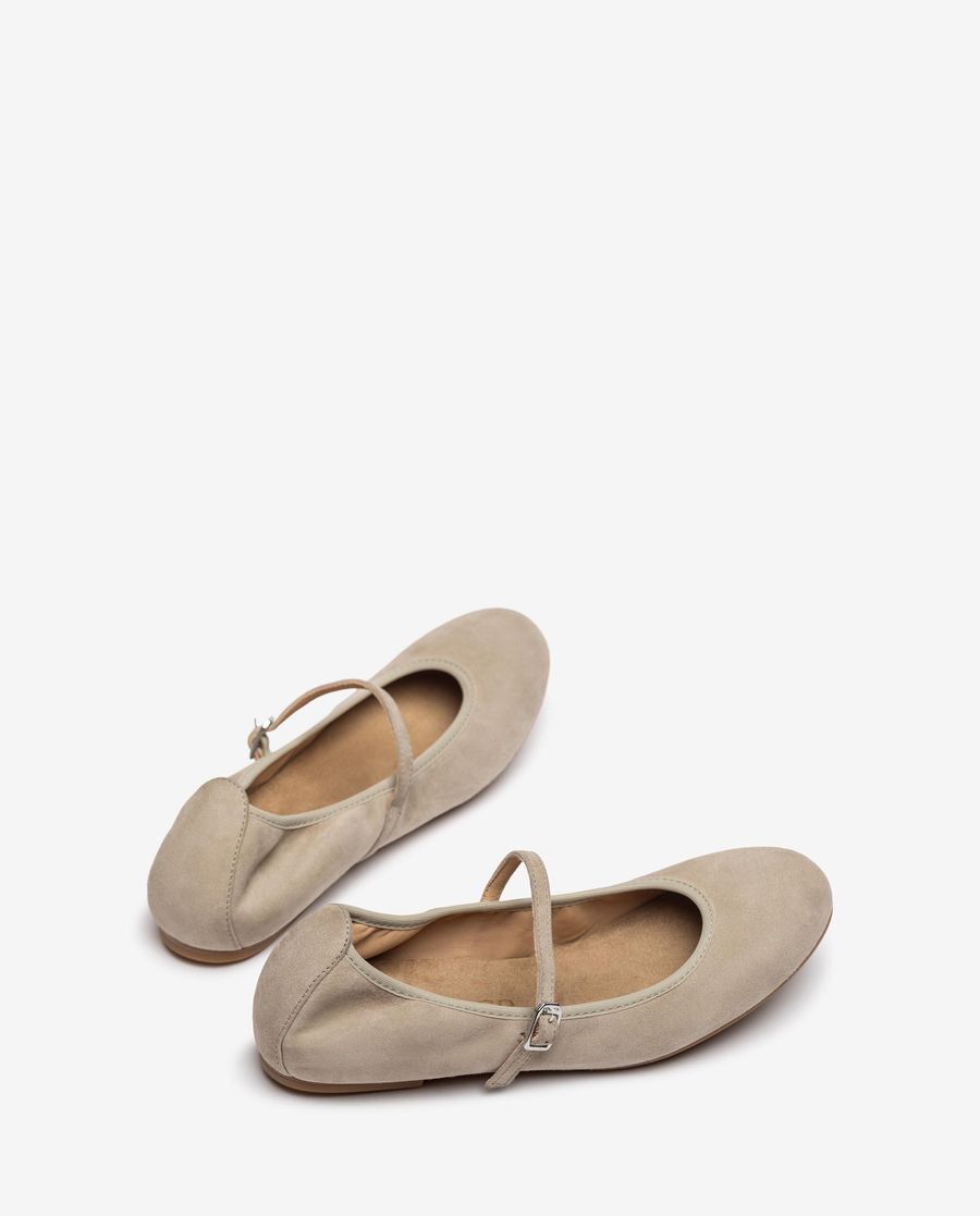 Ballerines Unisa Femme à Bride - Beige