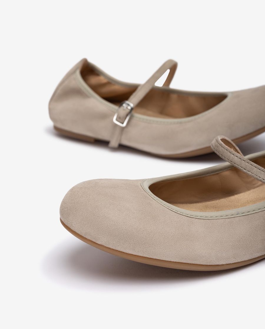 Ballerines Unisa Femme à Bride - Beige