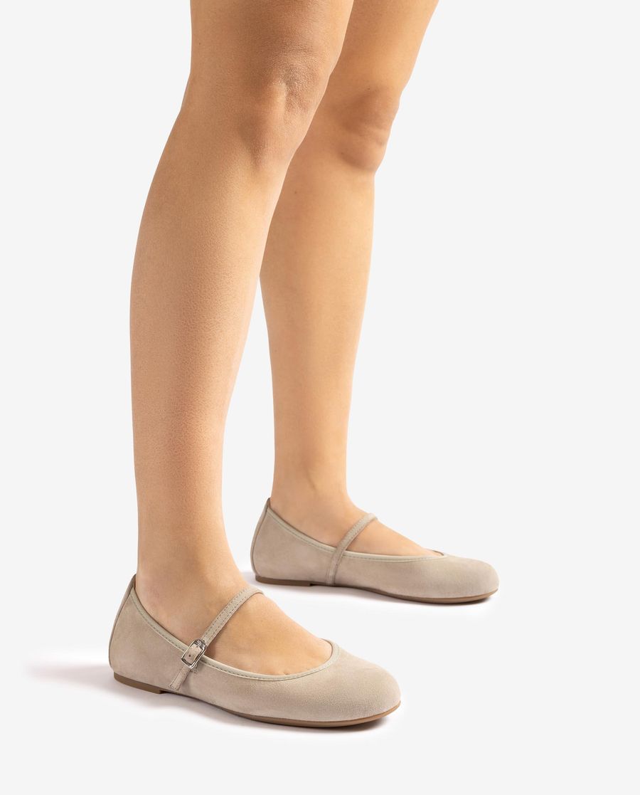 Ballerines Unisa Femme à Bride - Beige