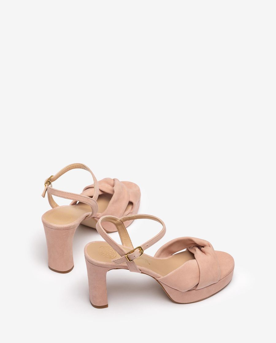 Sandales à brides croisées larges Unisa pour femme - Rose