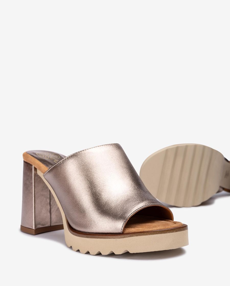 Mules ultra-légères Unisa Femme - Bronze