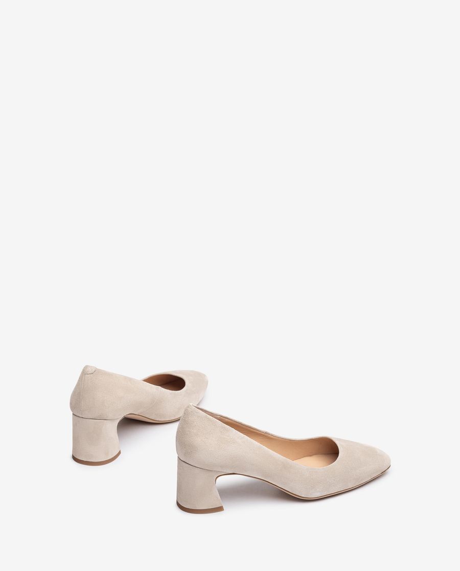 Escarpins à bout carré Unisa pour femme - Beige