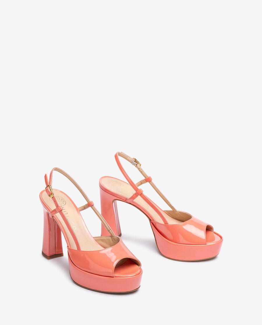 Sandales à plateforme et talon haut Unisa pour femme - Rose