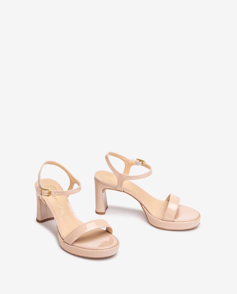 Sandales à plateforme et talons Unisa pour femme - Rose