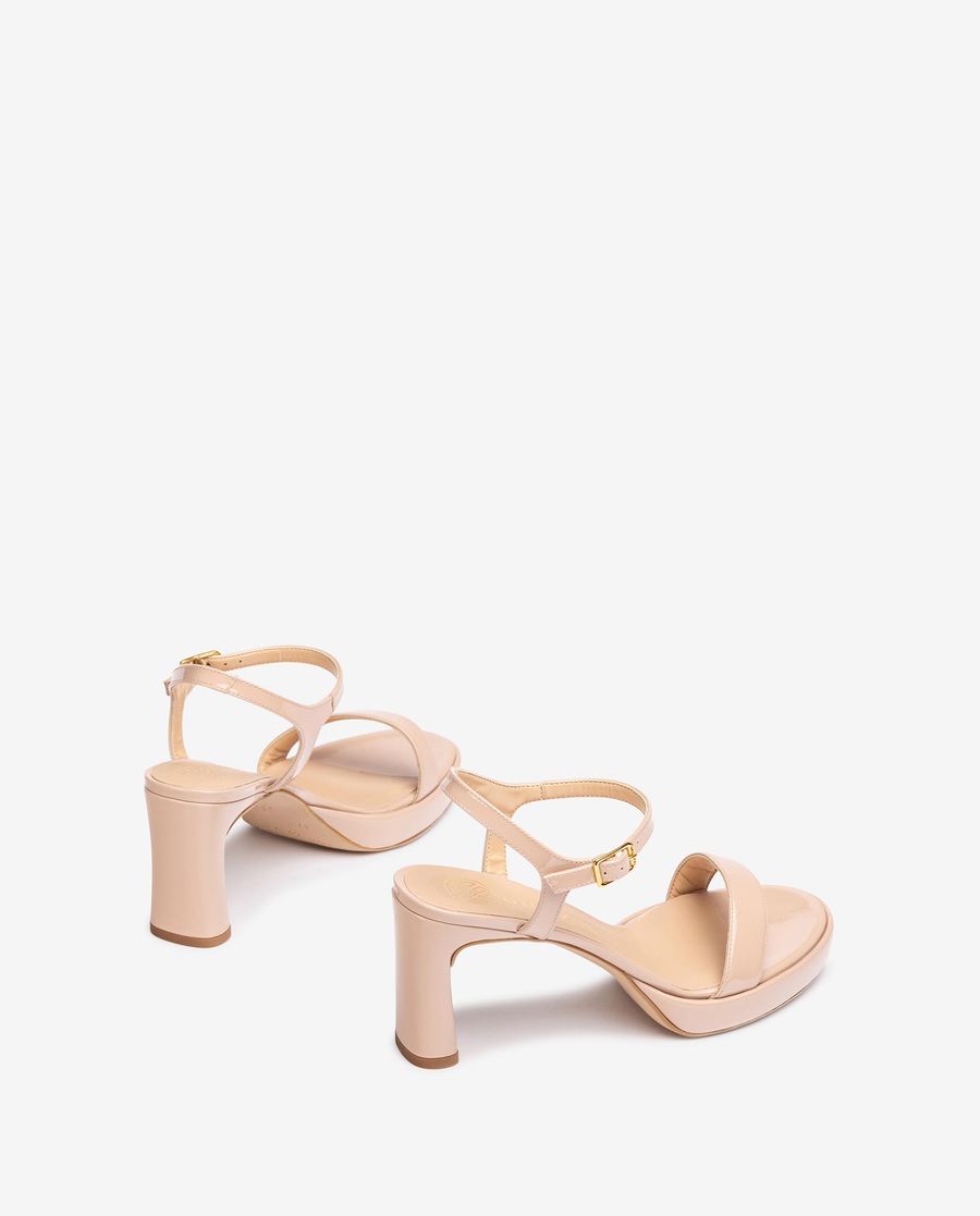 Sandales à plateforme et talons Unisa pour femme - Rose