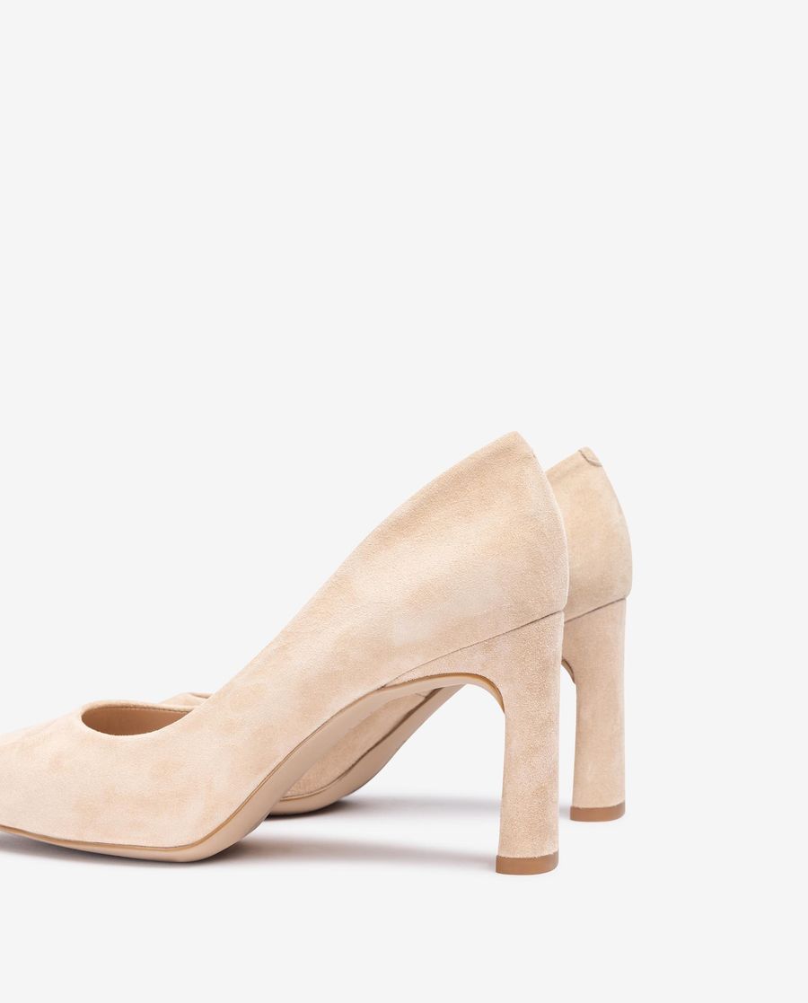 Escarpins à bout carré Unisa pour femme - Beige
