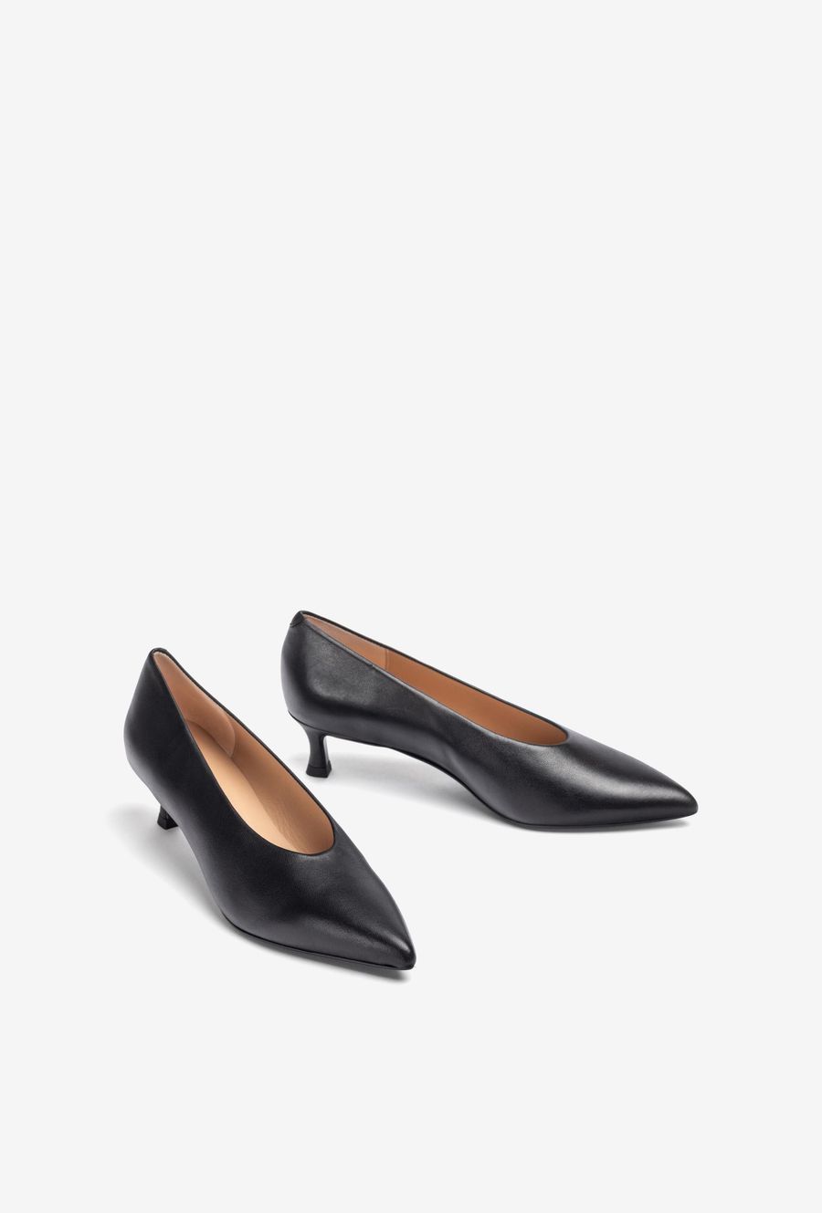 Escarpins Unisa à bout pointu et col fermé pour femme - Noir