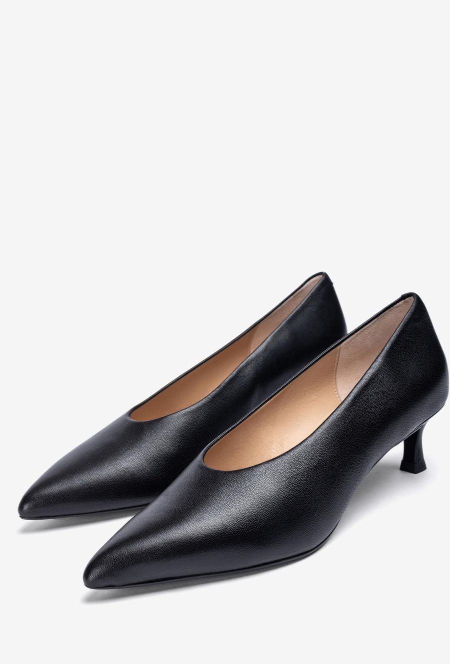 Escarpins Unisa à bout pointu et col fermé pour femme - Noir