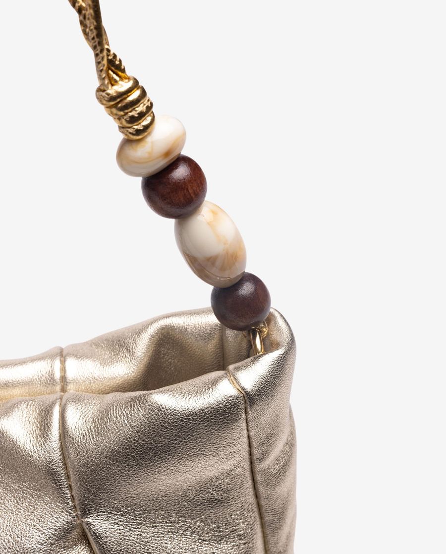 Sac à main Unisa Femme avec poignées ornées - Doré
