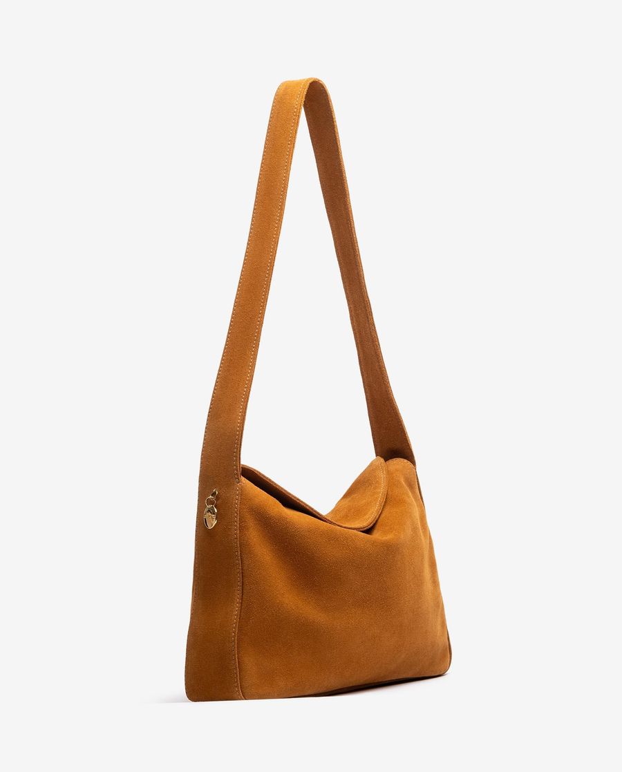 Sac à main moyen Unisa Femme en daim - Marron