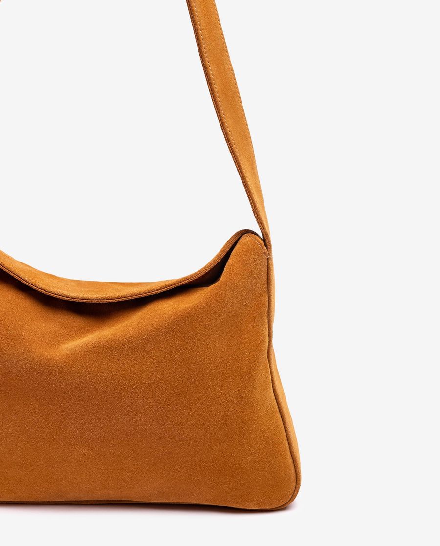 Sac à main moyen Unisa Femme en daim - Marron