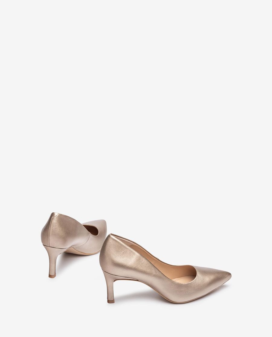 Escarpins Unisa à bout pointu pour femme - Bronze