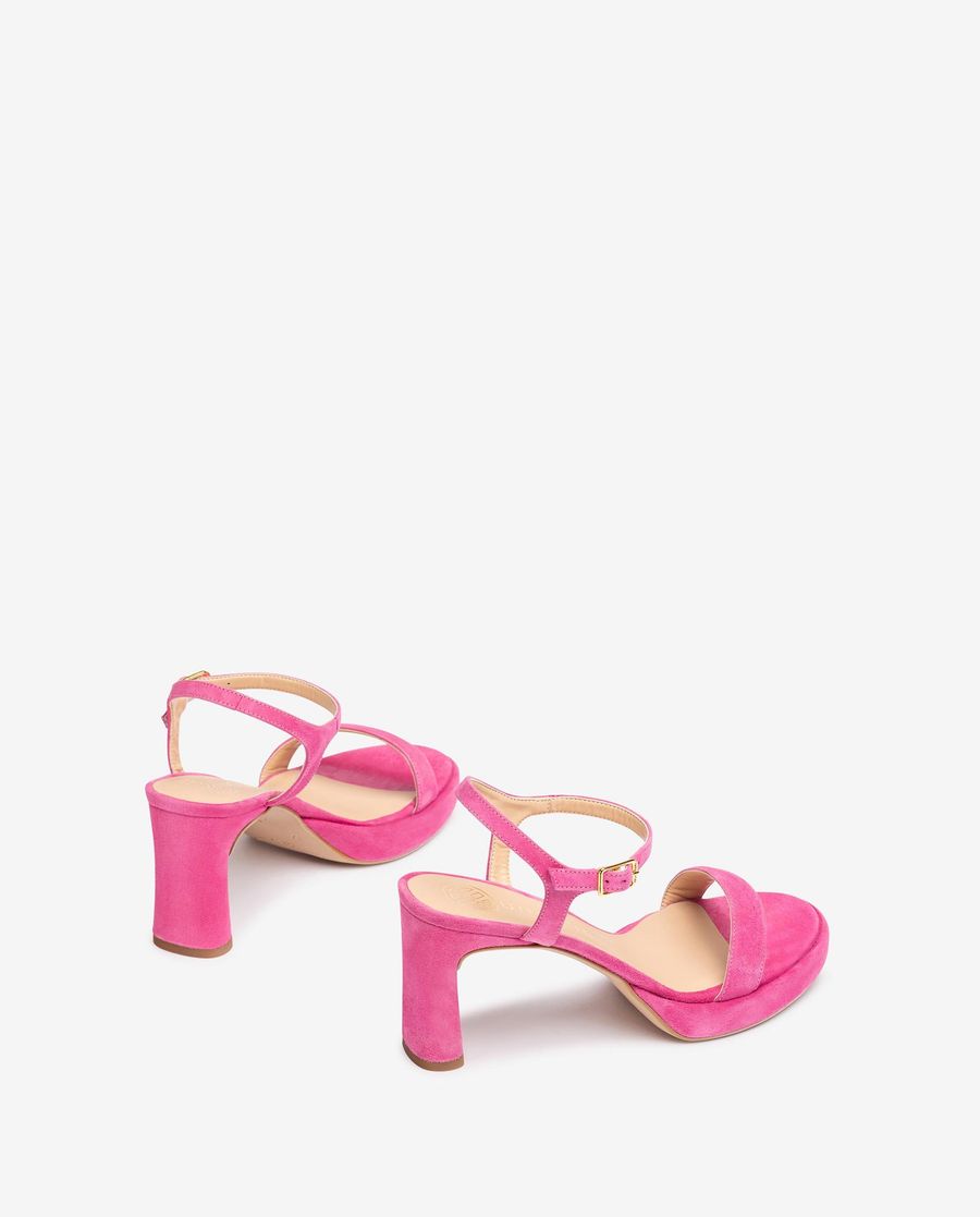 Sandales en daim Unisa pour femme - Rose