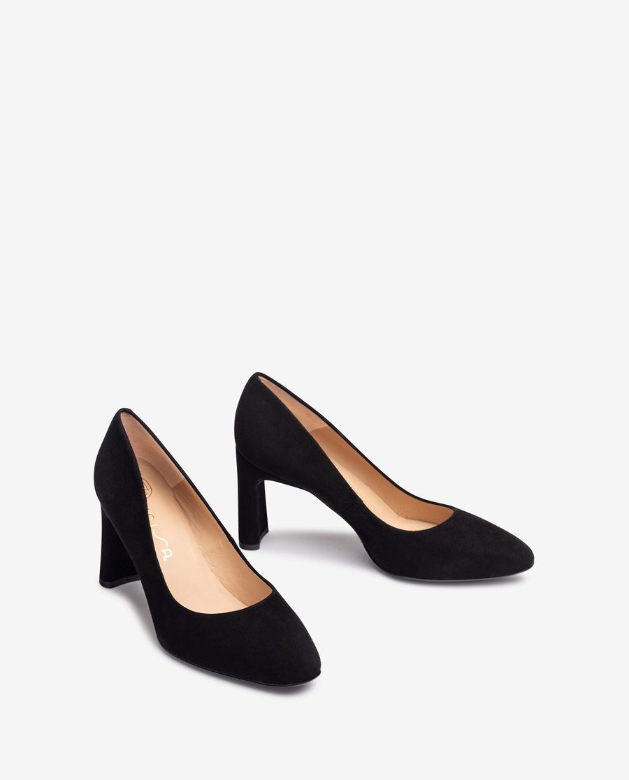 Escarpins à bout carré Unisa pour femme - Noir