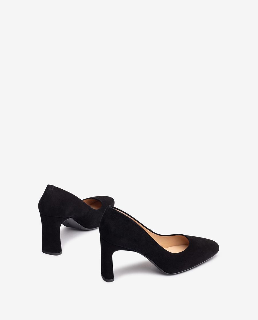 Escarpins à bout carré Unisa pour femme - Noir