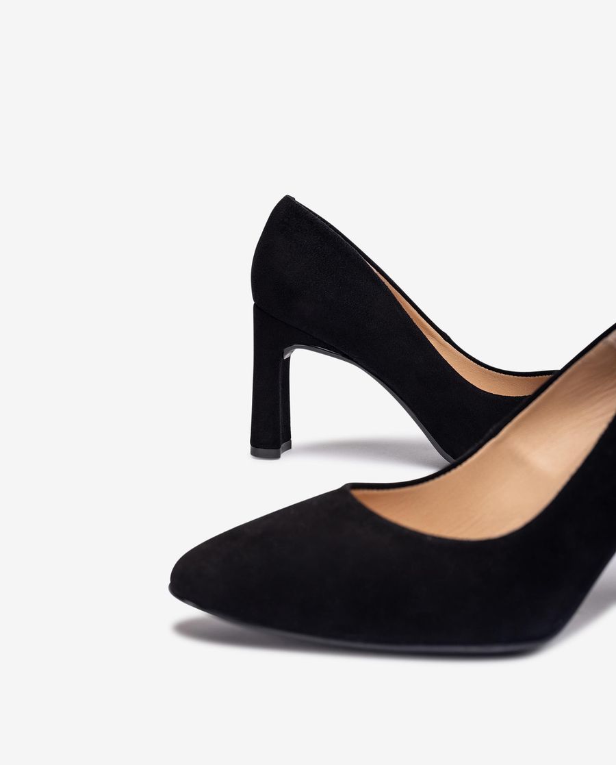 Escarpins à bout carré Unisa pour femme - Noir