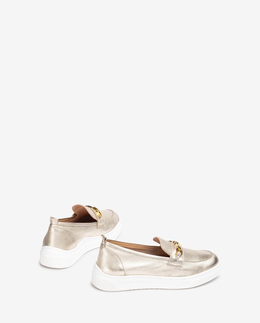 Mocassins sport Unisa pour femme - Doré