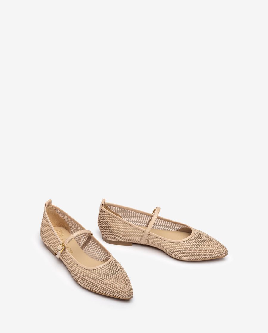 Ballerines à bout pointu Unisa pour femme - Beige