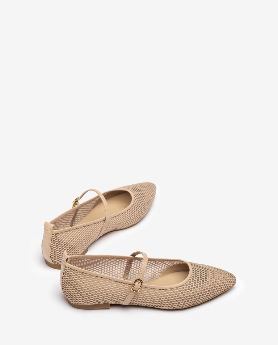 Ballerines à bout pointu Unisa pour femme - Beige