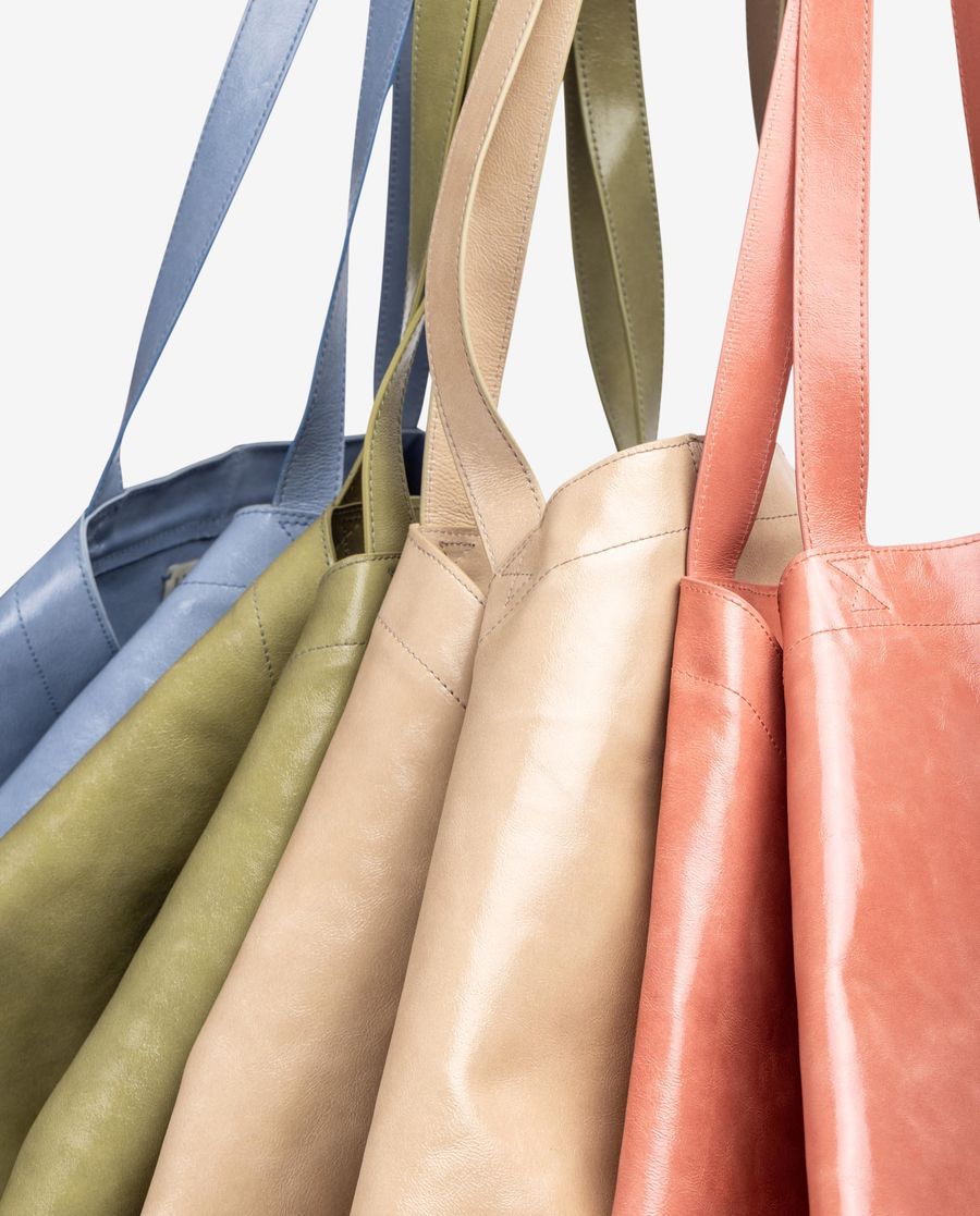 Maxi sac Unisa Femme en cuir verni Bleu
