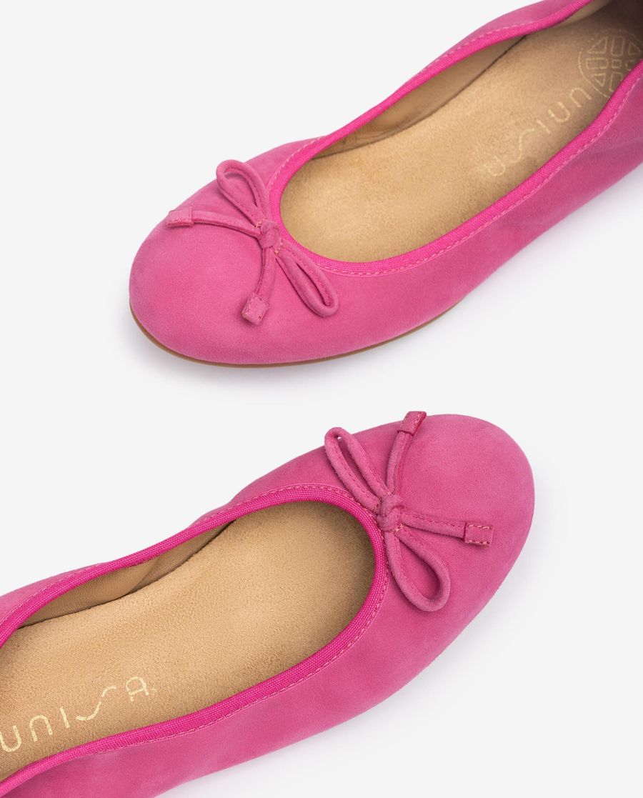 Ballerines à bout rond Unisa Femme - Rose