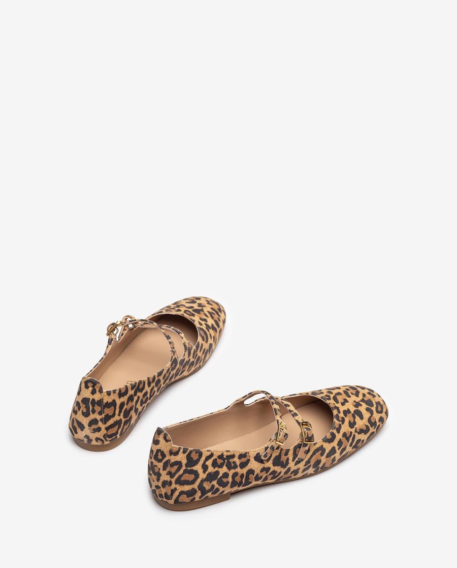 Ballerines Unisa pour femme avec boucle - Marron