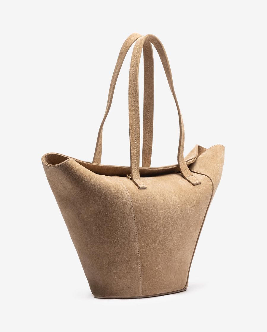 Sac panier moyen Unisa pour femme - Beige