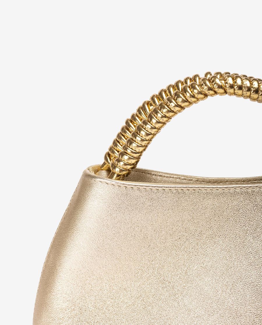 Sac à main Unisa à anse spirale - Doré