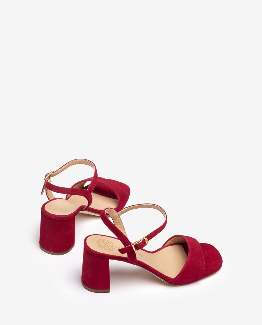 Sandale en daim Unisa Femme - Rouge