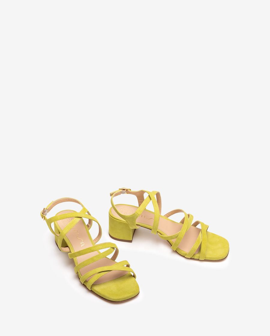 Sandale à brides multiples Unisa Femme - Vert