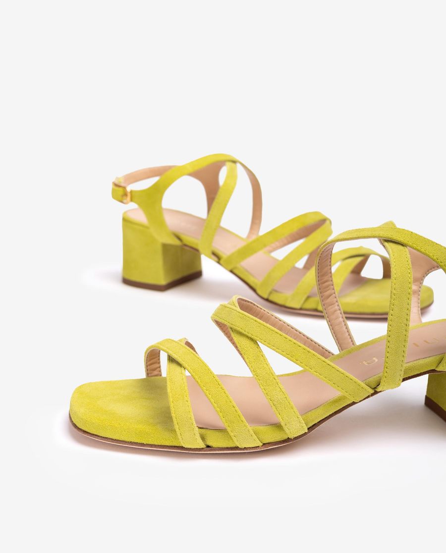 Sandale à brides multiples Unisa Femme - Vert