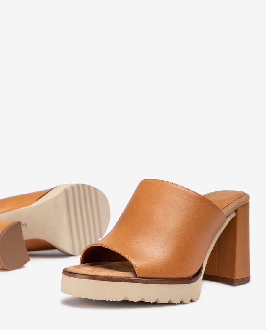 Mules ultra-légères Unisa pour femme - Marron