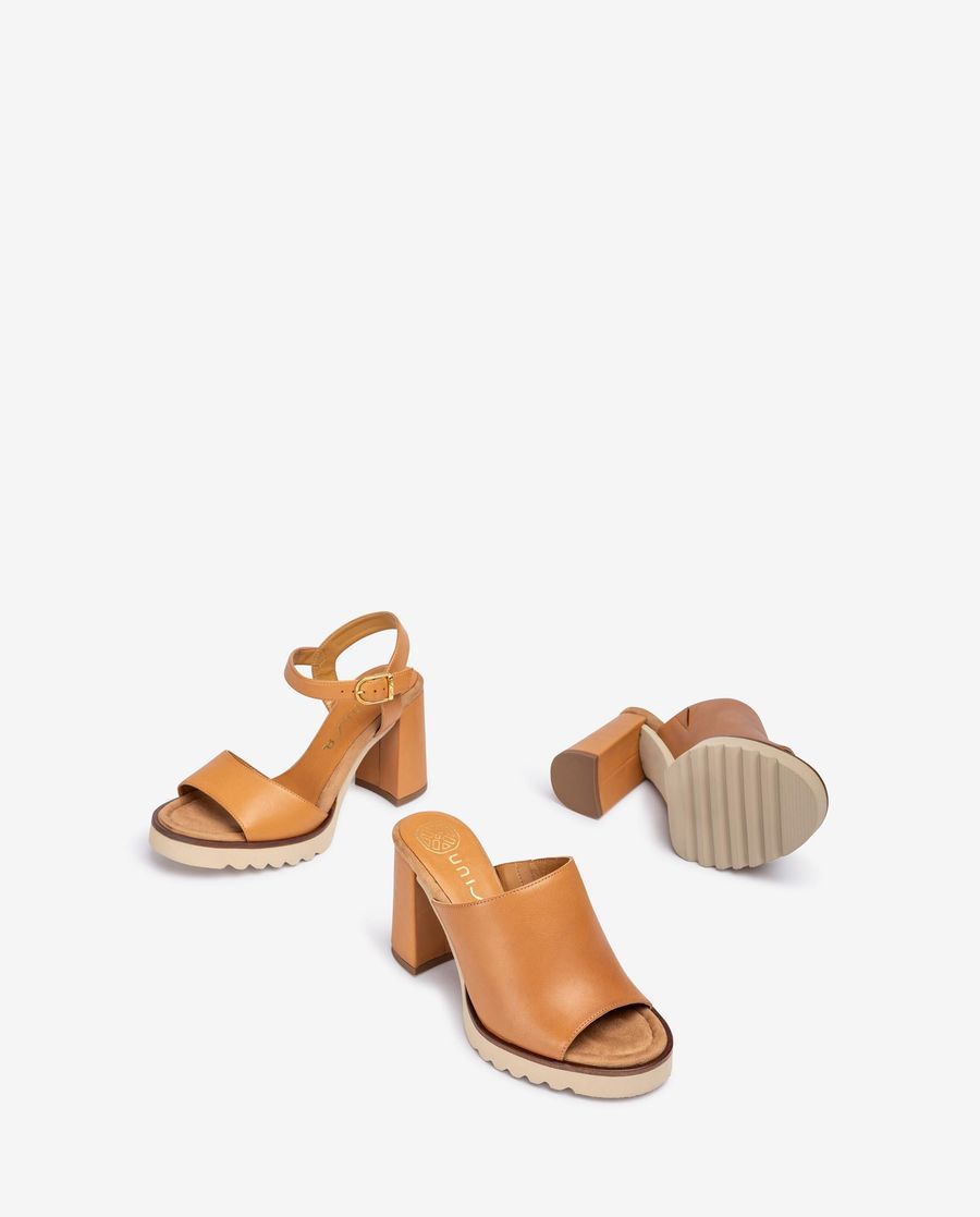 Mules ultra-légères Unisa pour femme - Marron