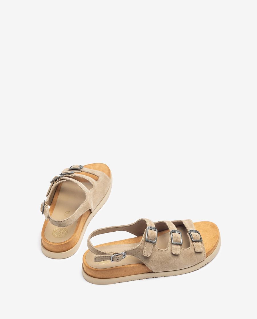 Sandales Unisa à semelle crantée - Beige