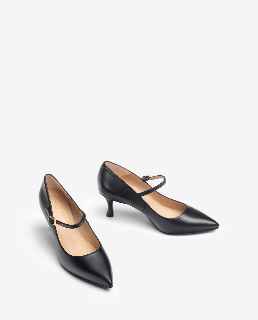 Babes à talon aiguille Unisa pour femme - Noir