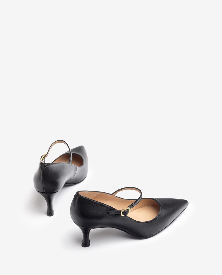 Babes à talon aiguille Unisa pour femme - Noir