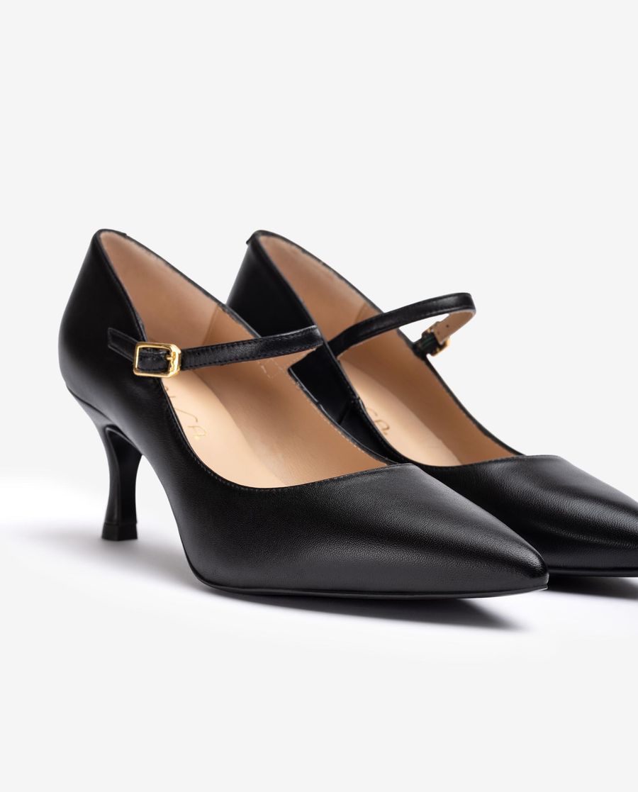 Babes à talon aiguille Unisa pour femme - Noir