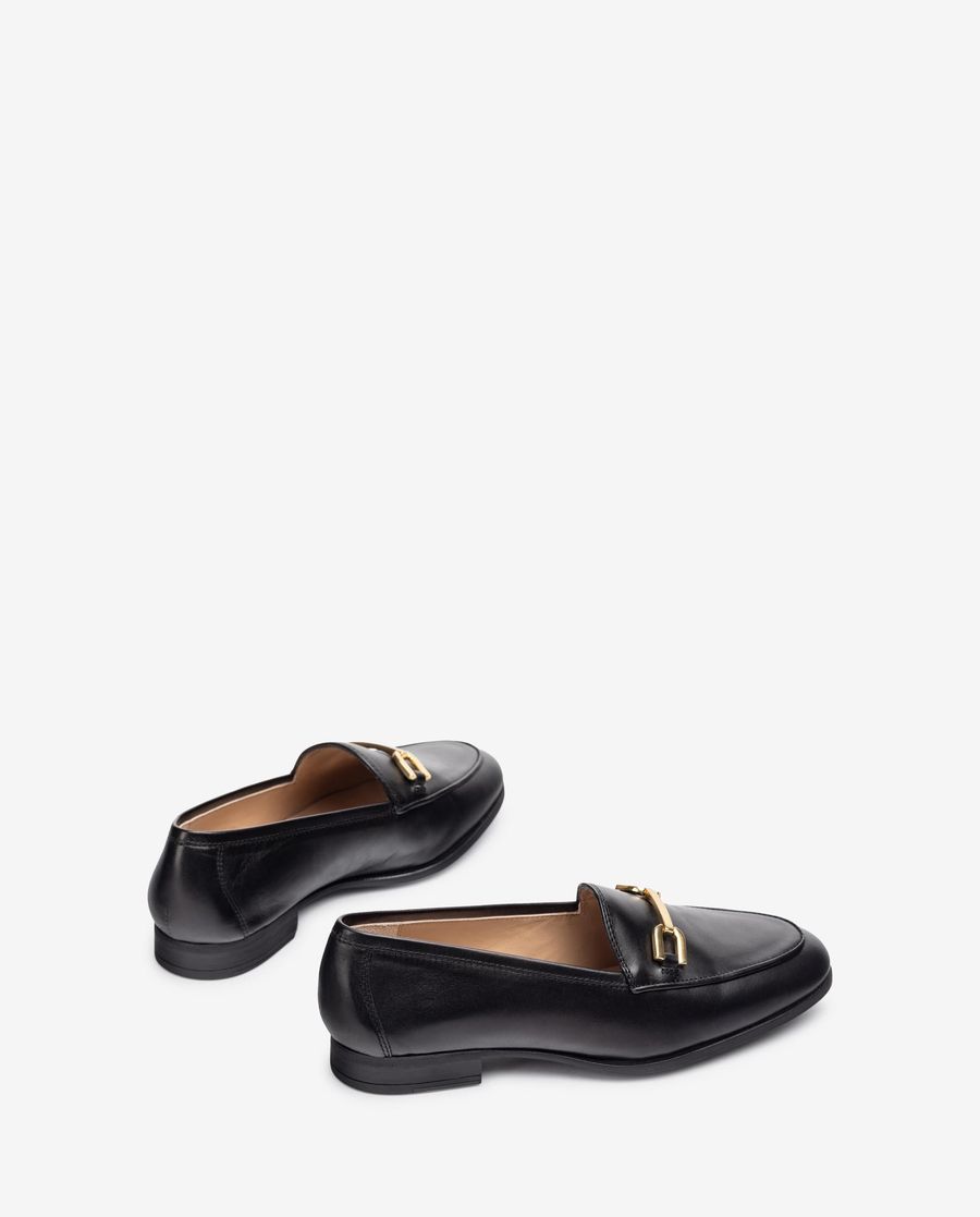 Mocassins à bout rond Unisa pour femme - Noir