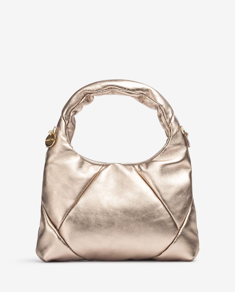 Sac à main en cuir métallisé Unisa Femme - Bronze