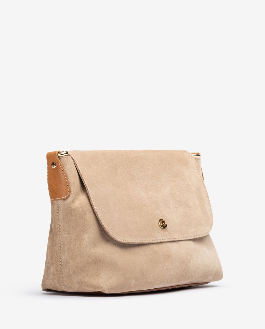 Sac bandoulière moyen Unisa pour femme - Beige