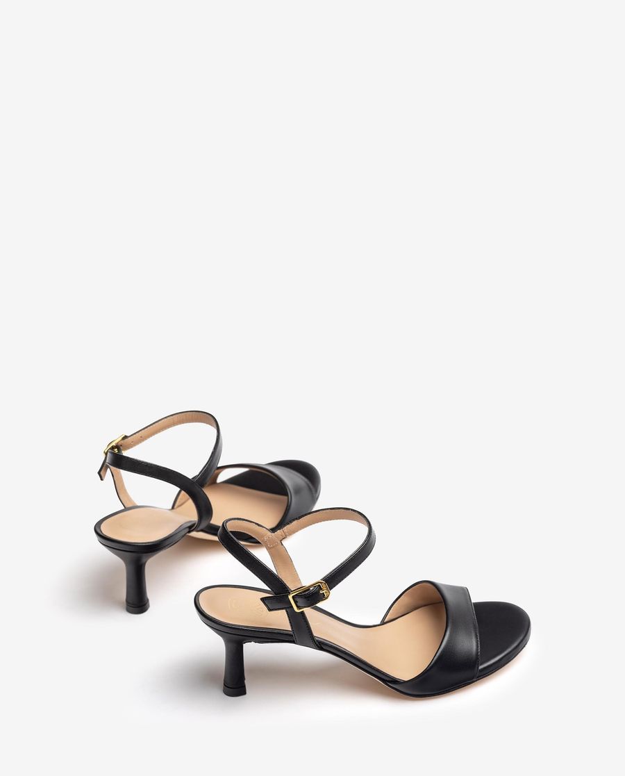 Sandales à talon moyen Unisa pour femme - Noir