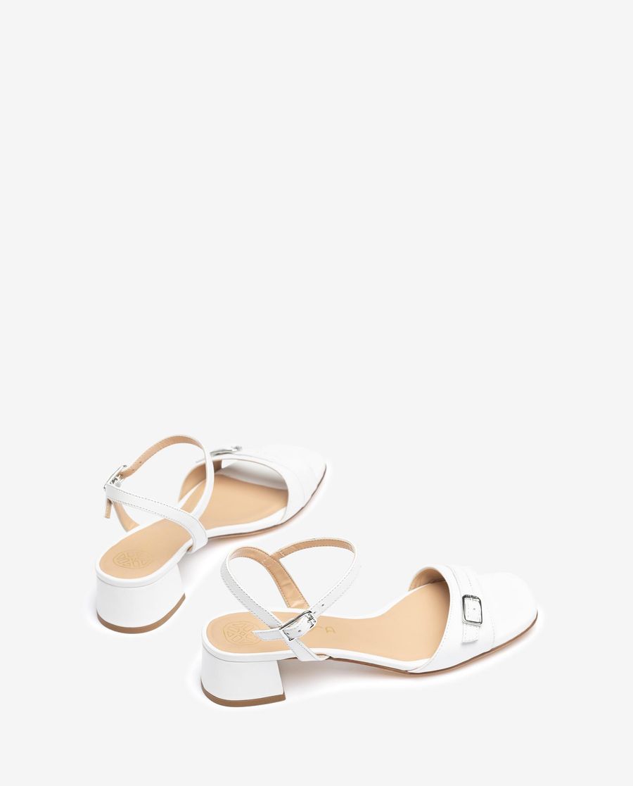 Sandale à boucle Unisa Femme - Blanc