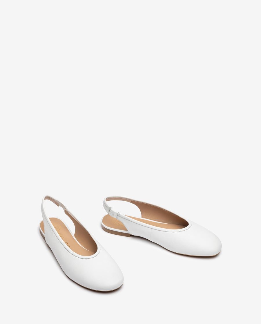 Chaussures plates Unisa Femme - Blanc