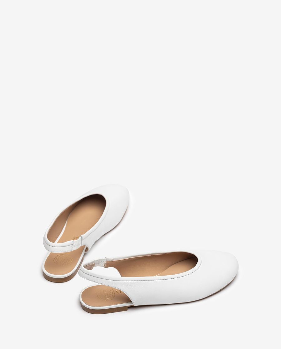 Chaussures plates Unisa Femme - Blanc