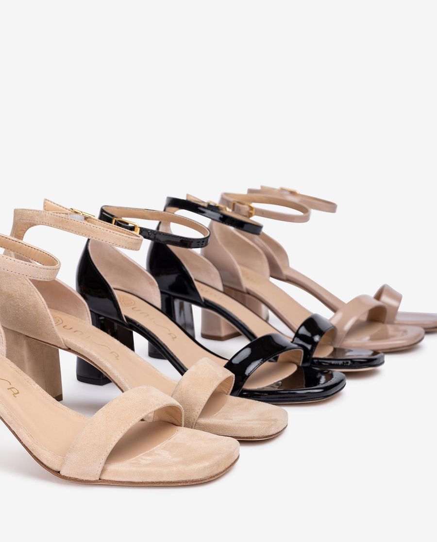 Sandales à bout carré Unisa pour femme - Beige