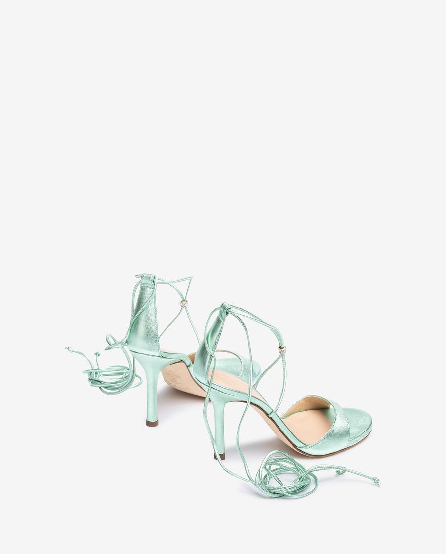 Sandales habillées ornées Unisa pour femme - Vert