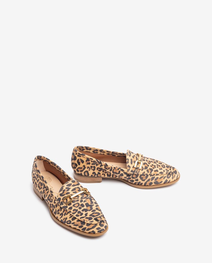 Mocassins ornés Unisa pour femme - Marron